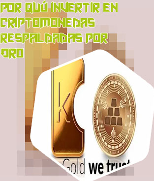 Criptomonedas respaldadas por oro