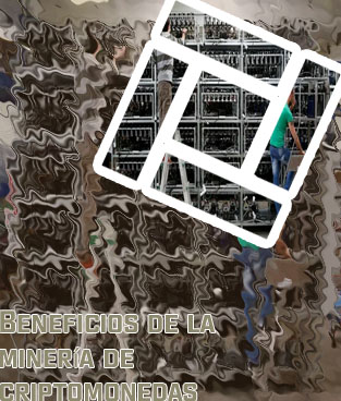 Maquina de mineria criptomonedas
